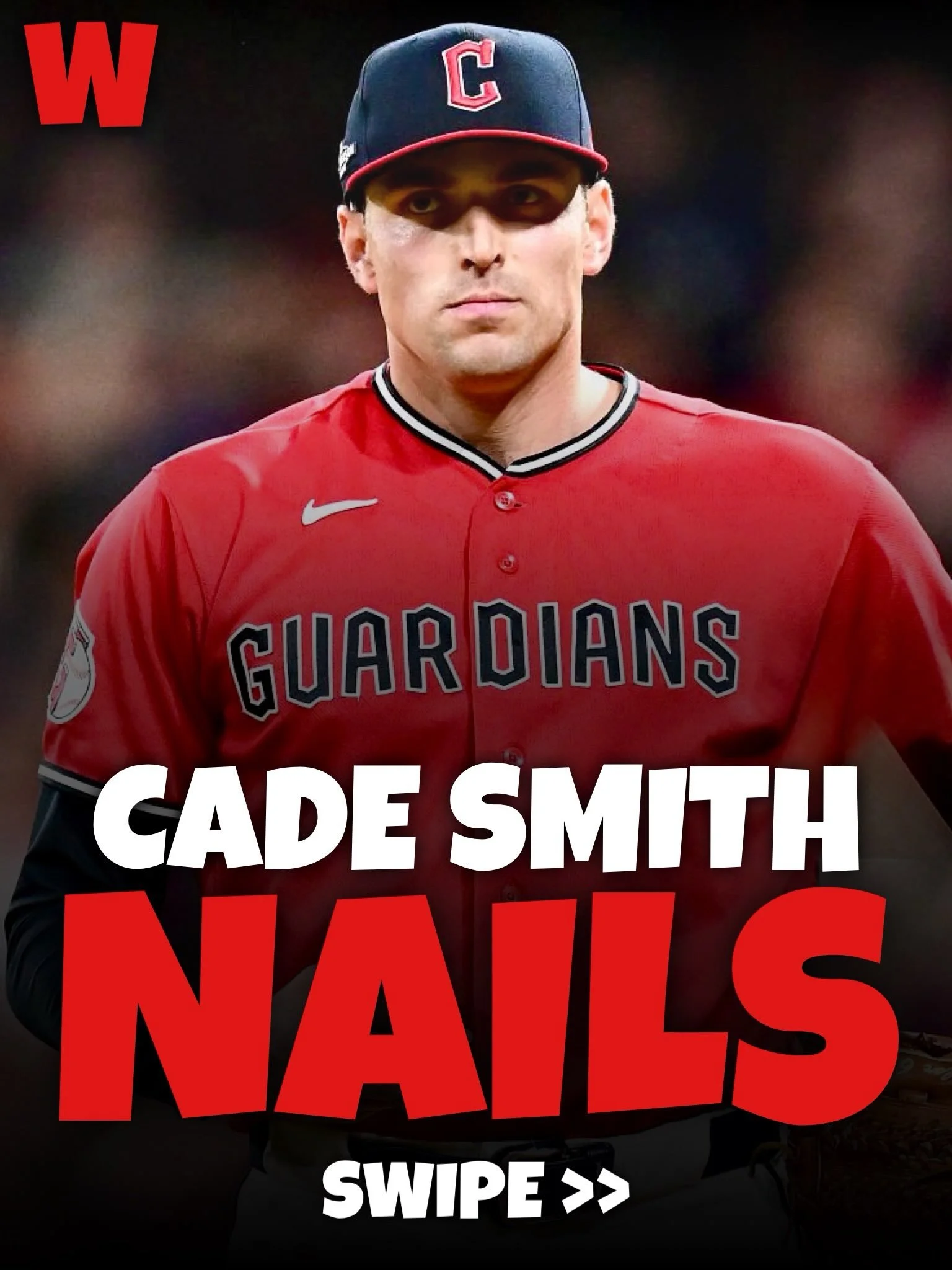Guardians closer Cade Smith has been NAILS this postseason 🤯

After co-leading the MLB in saves with Rays&rsquo; Bryan Baker, were seeing Smith carry his dominant regular season performance into October&hellip;

Cade Smith even won a 10-pitch battle