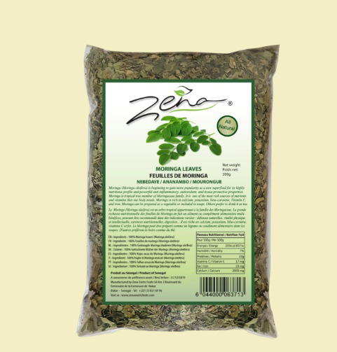 Feuilles de Moringa Zena