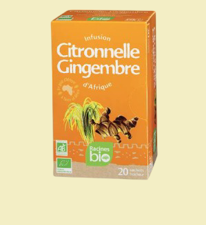 Thé Racine Bio Citronelle & Gingembre