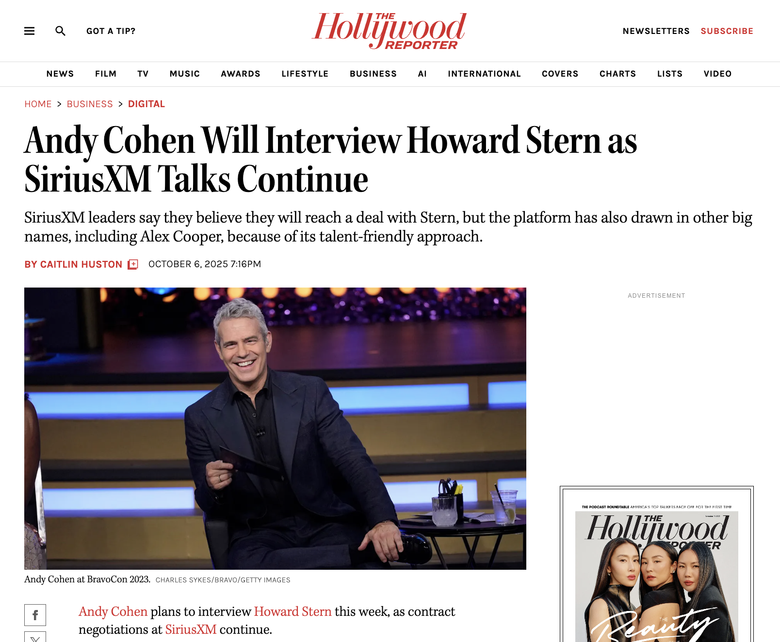 BWA – Hollywood Reporter