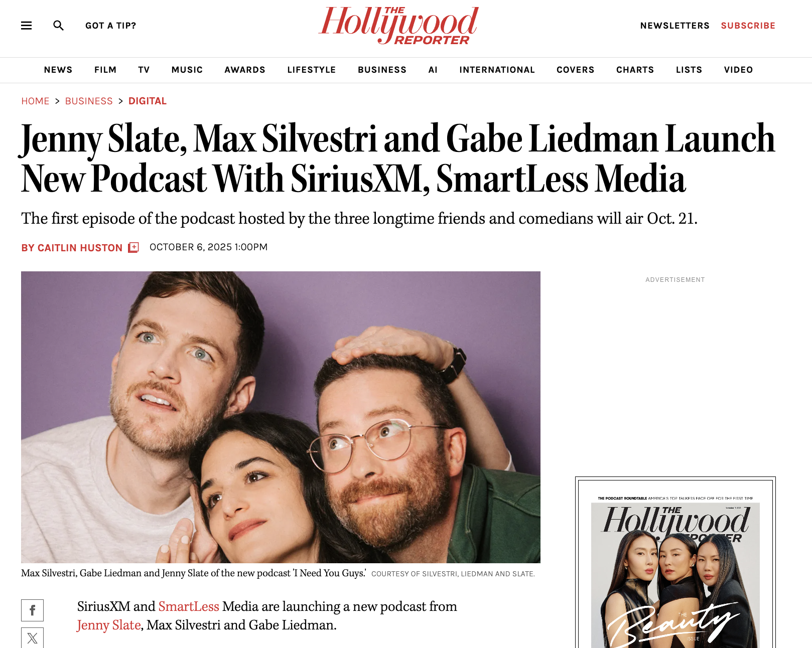 BWA – Hollywood Reporter