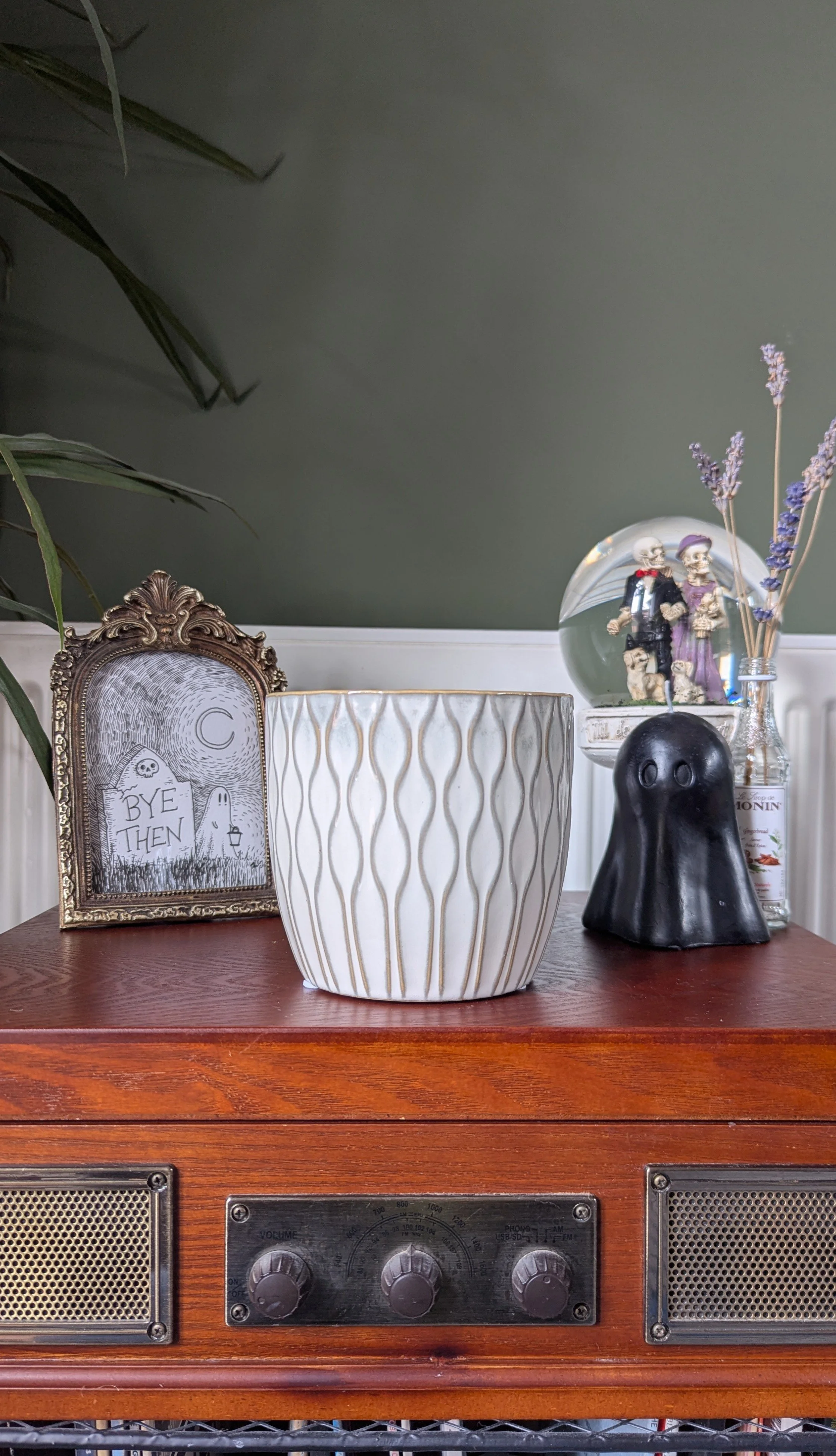 Stoneware Pot | Ivory | 12cm Pot