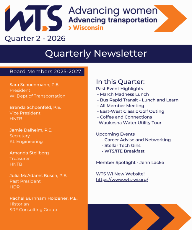WTS WI Q2 Newsletter 2026!
