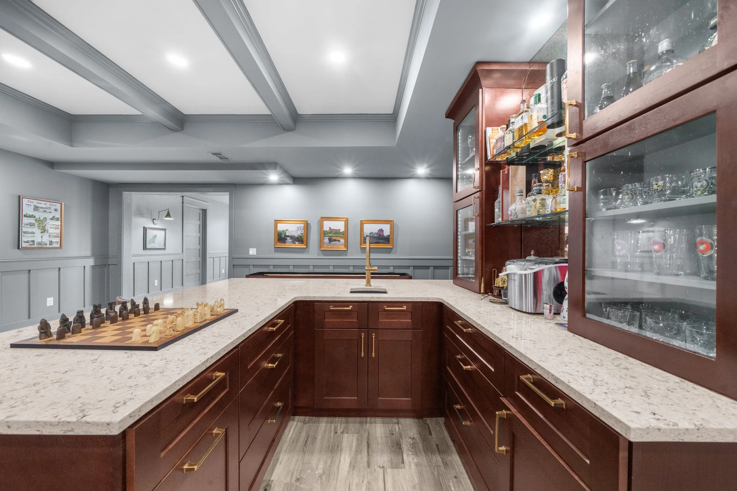 Basement remodeling in Woodstock, GA