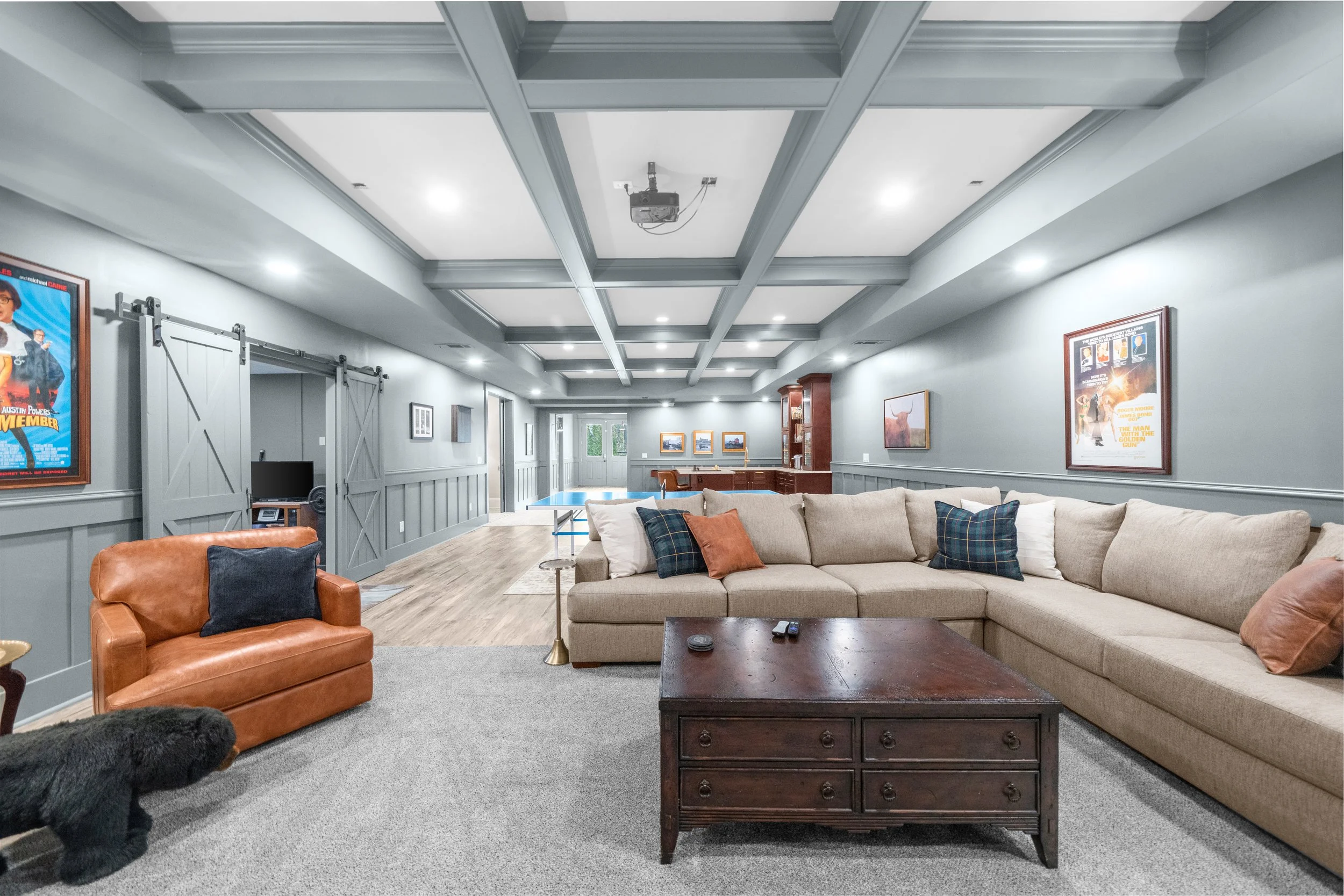 Basement remodeling in Marietta, GA