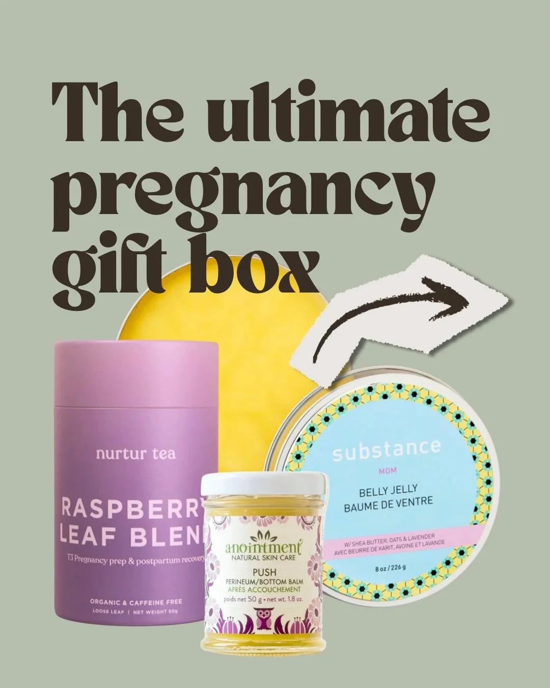 This is the ✨ONLY✨ gift box you will need for #pregnancy and makes a stellar gift. 

A premium collection designed to support, soothe, and celebrate you through every #trimester. Each item is intentionally chosen by #doulas to nurture your body, calm
