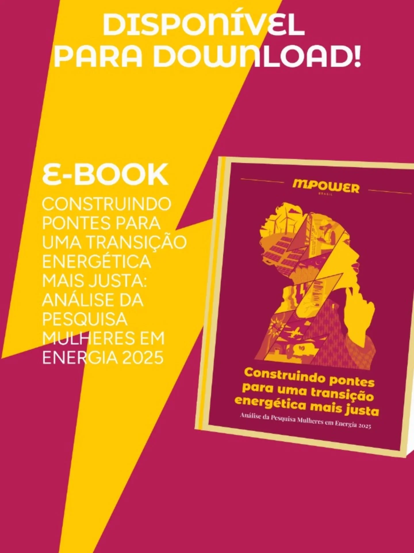 ⤵️ Disponível para download! Garanta já a sua cópia de “Construindo pontes para uma transição energética mais justa: análise da Pesquisa Mulheres em Energia 2025”.
Publicação