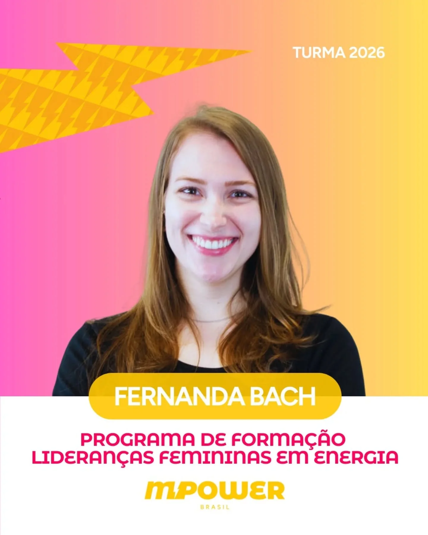 Muito prazer, Fernanda Bach Gasparin!

Outra representante do Sul, @fernandabac &eacute; Engenheira de Energia, p&oacute;s-graduada em Transi&ccedil;&atilde;o Energ&eacute;tica e com experi&ecirc;ncia acad&ecirc;mica como intercambista em Engenharia 