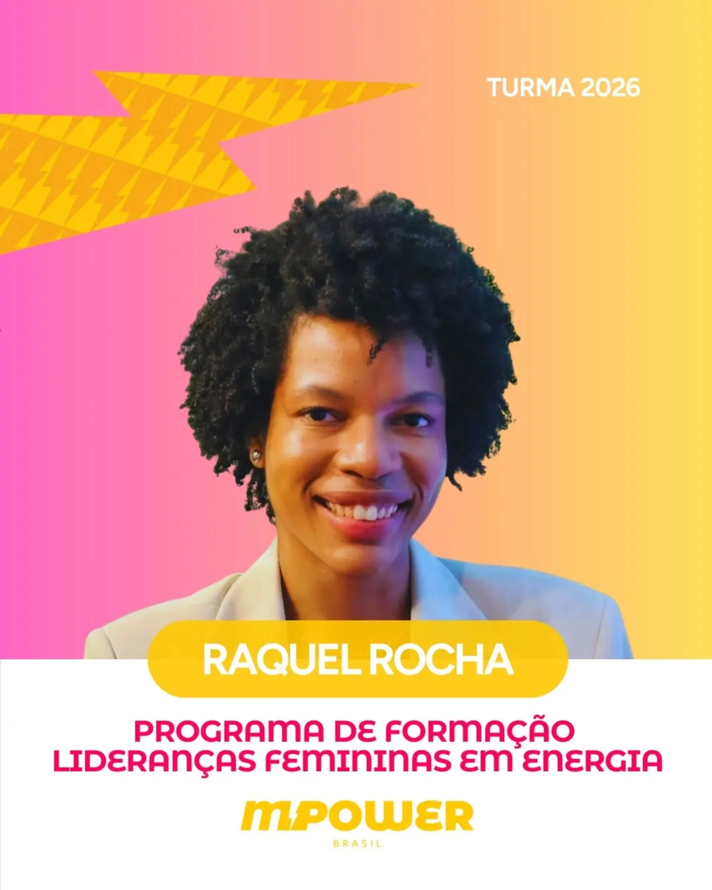 Muito prazer, Raquel Rocha!

Segunda representante do Sudeste, Raquel &eacute; economista formada pela Universidade Federal Fluminense (UFF) e com atua&ccedil;&atilde;o no setor de energia com foco em com&eacute;rcio exterior. Atualmente, &eacute; an