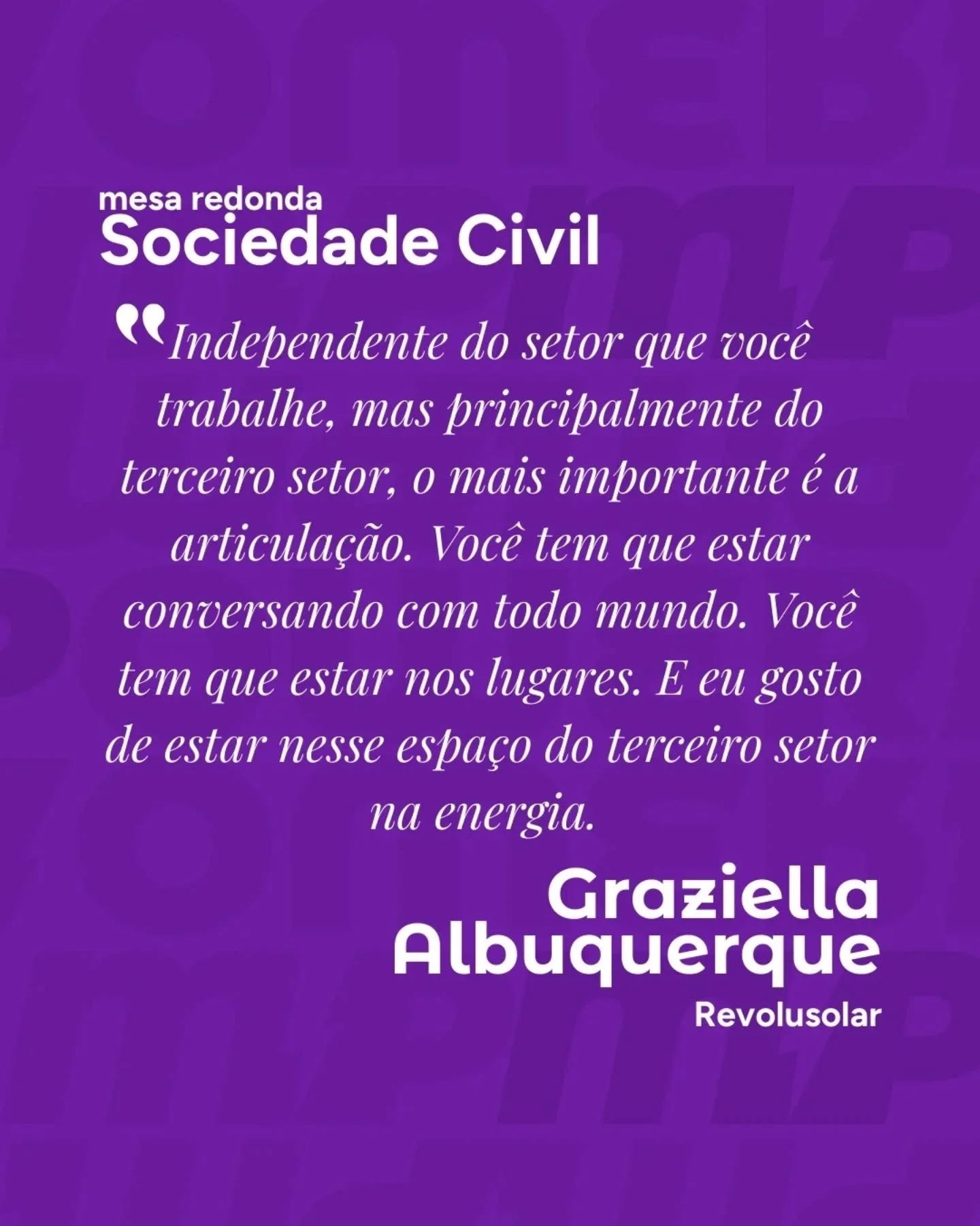 Reconhecer o trabalho e a dedica&ccedil;&atilde;o de mulheres competentes tamb&eacute;m &eacute; um dos objetivos do Programa MPower Brasil de Forma&ccedil;&atilde;o de Lideran&ccedil;as. No 1&ordm; encontro da iniciatva, Graziella Albuquerque compar