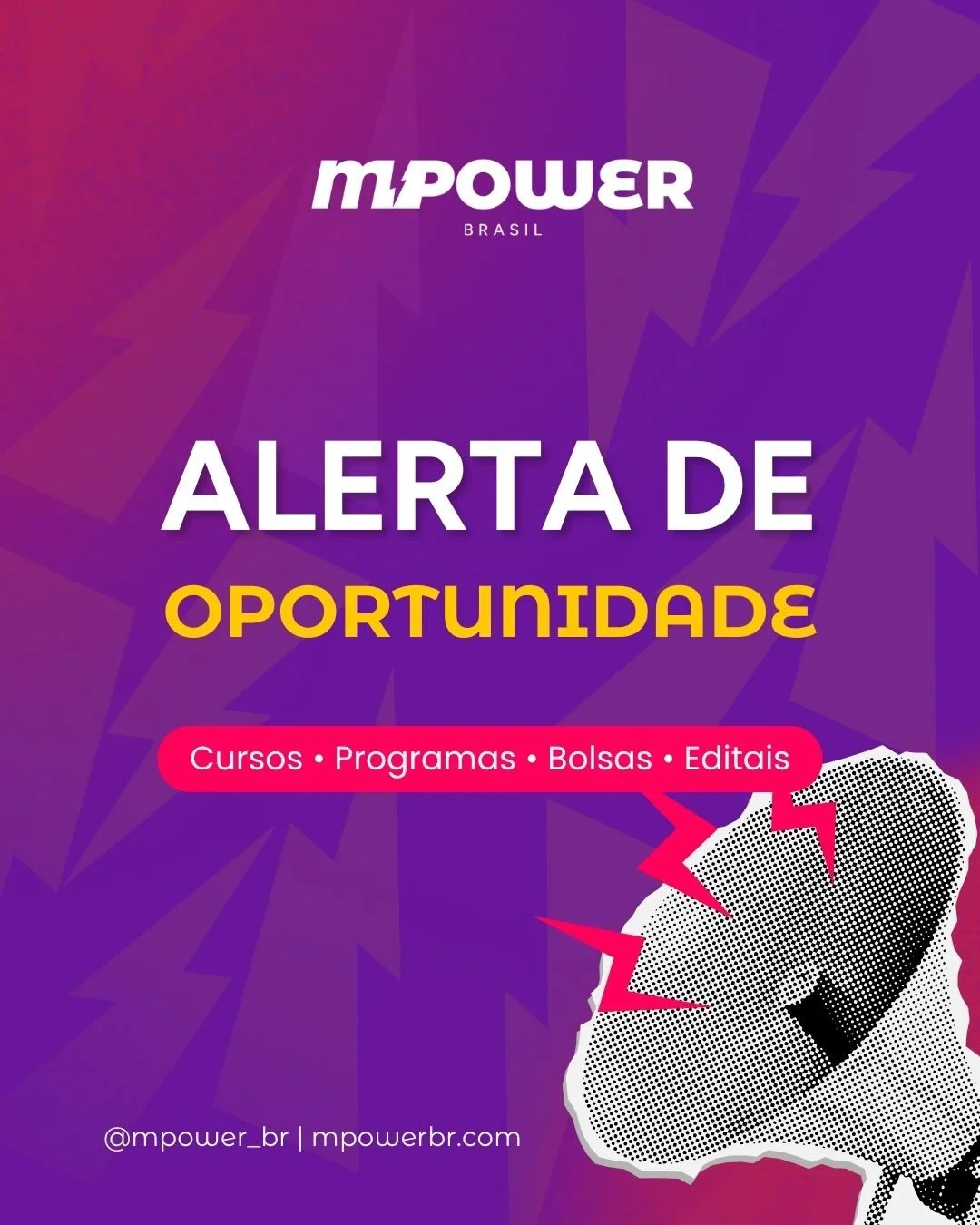 🚨 Alerta de oportunidades fresquinhas! 🚨

Sele&ccedil;&atilde;o de iniciativas abertas para quem quer atuar com energia, clima, ci&ecirc;ncia e lideran&ccedil;a, com op&ccedil;&otilde;es de bolsas, programas internacionais, acelera&ccedil;&atilde;o