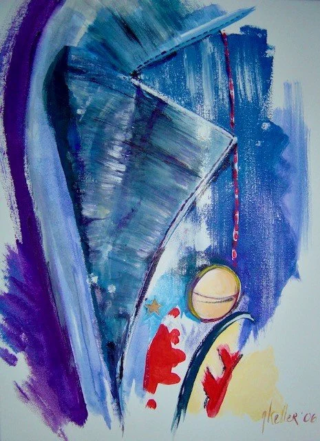 Col tailleur 30x40