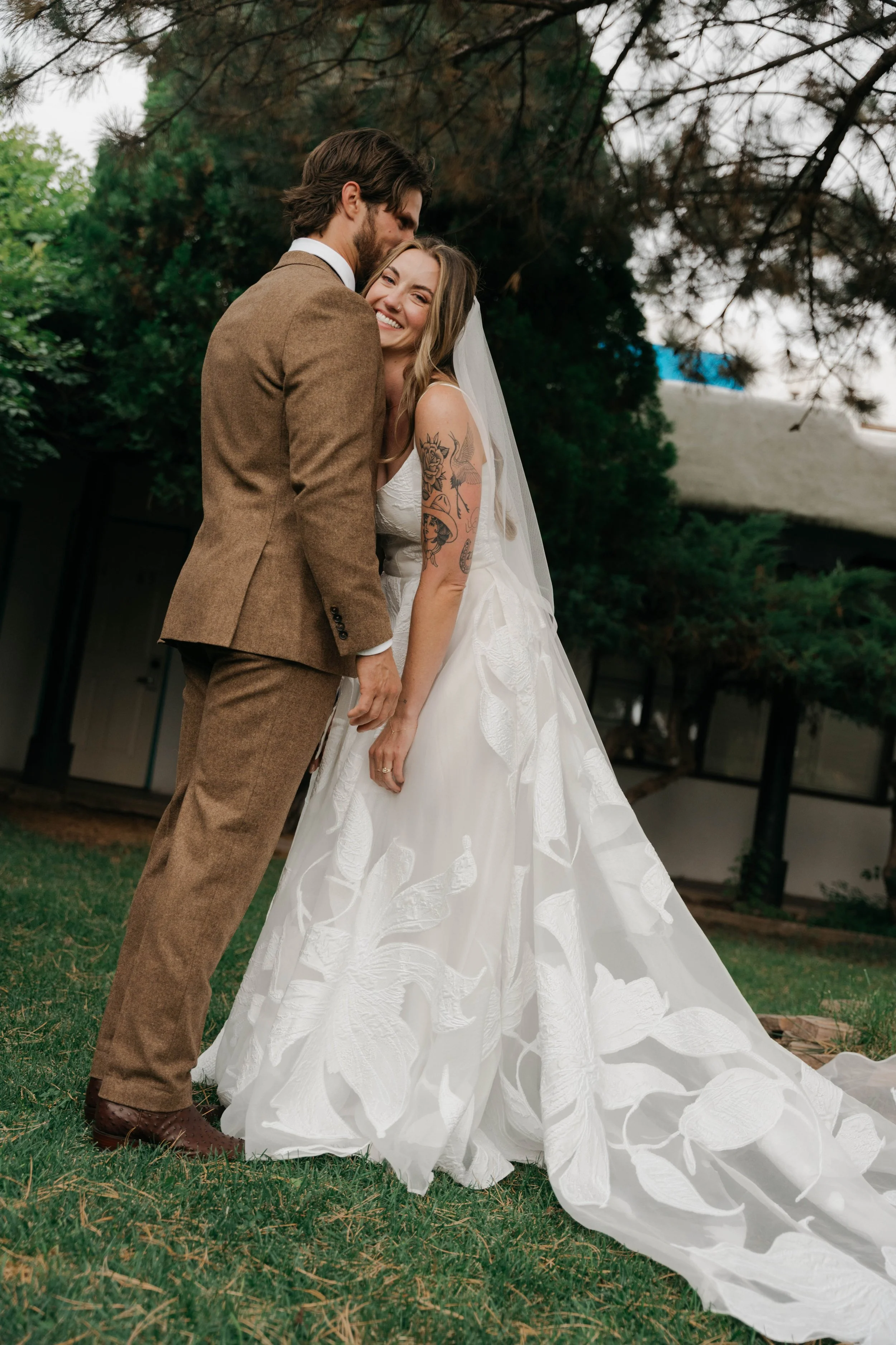 KELLY & JOE'S WEDDING AT EL REY COURT IN SANTA FE