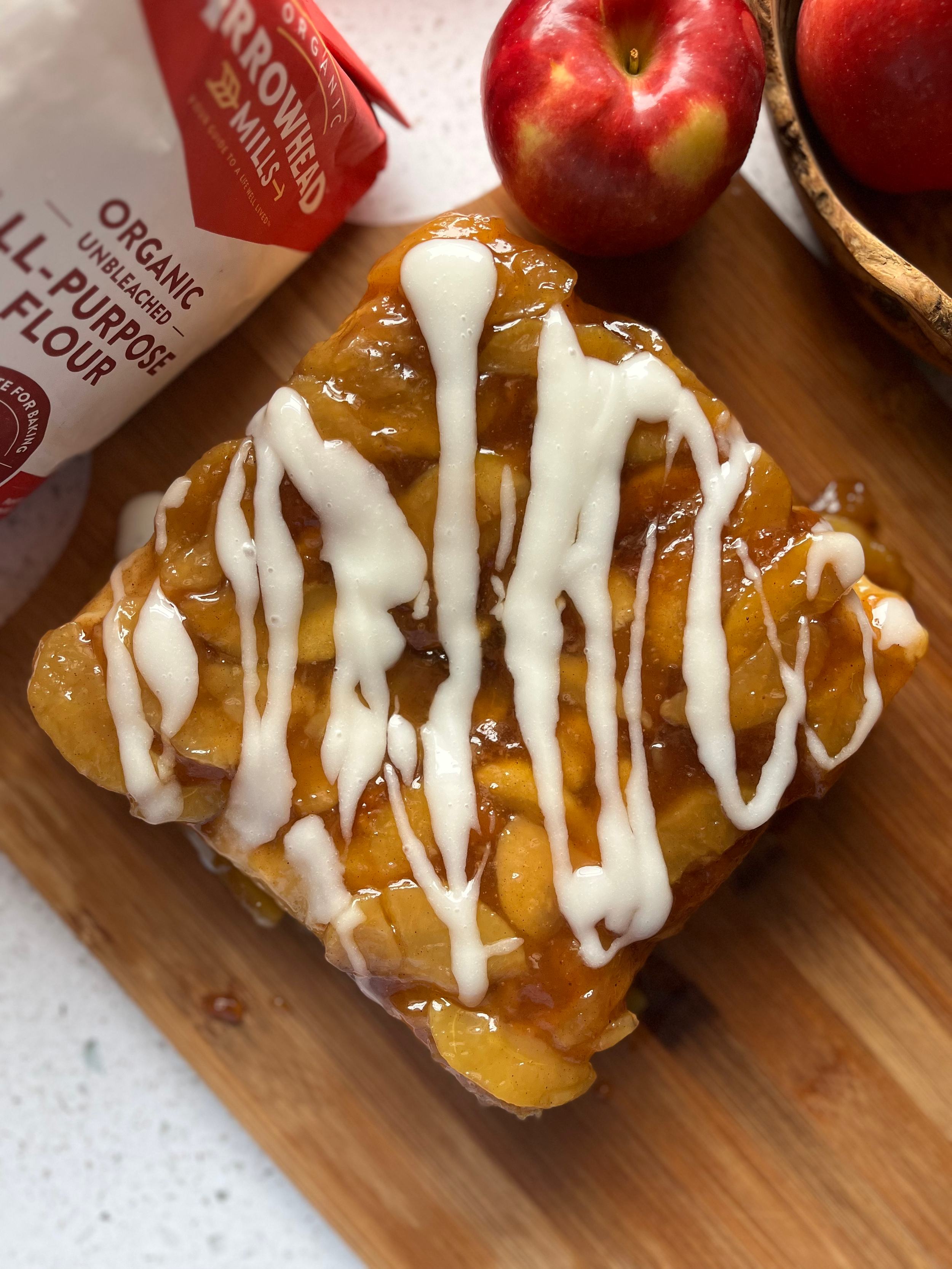 Upside Down Apple Cinnamon Rolls
