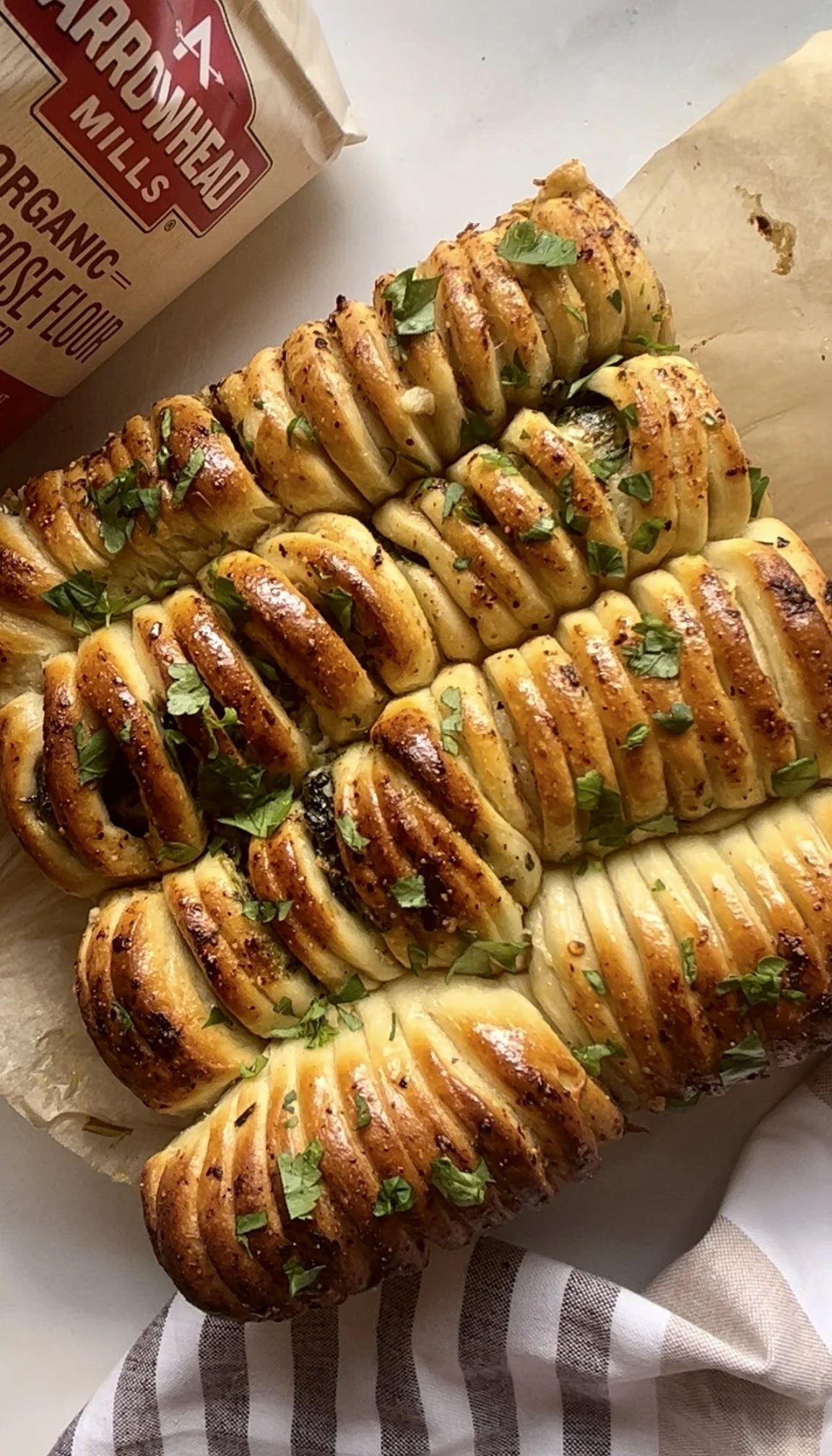 Spinach Artichoke Stuffed Bread