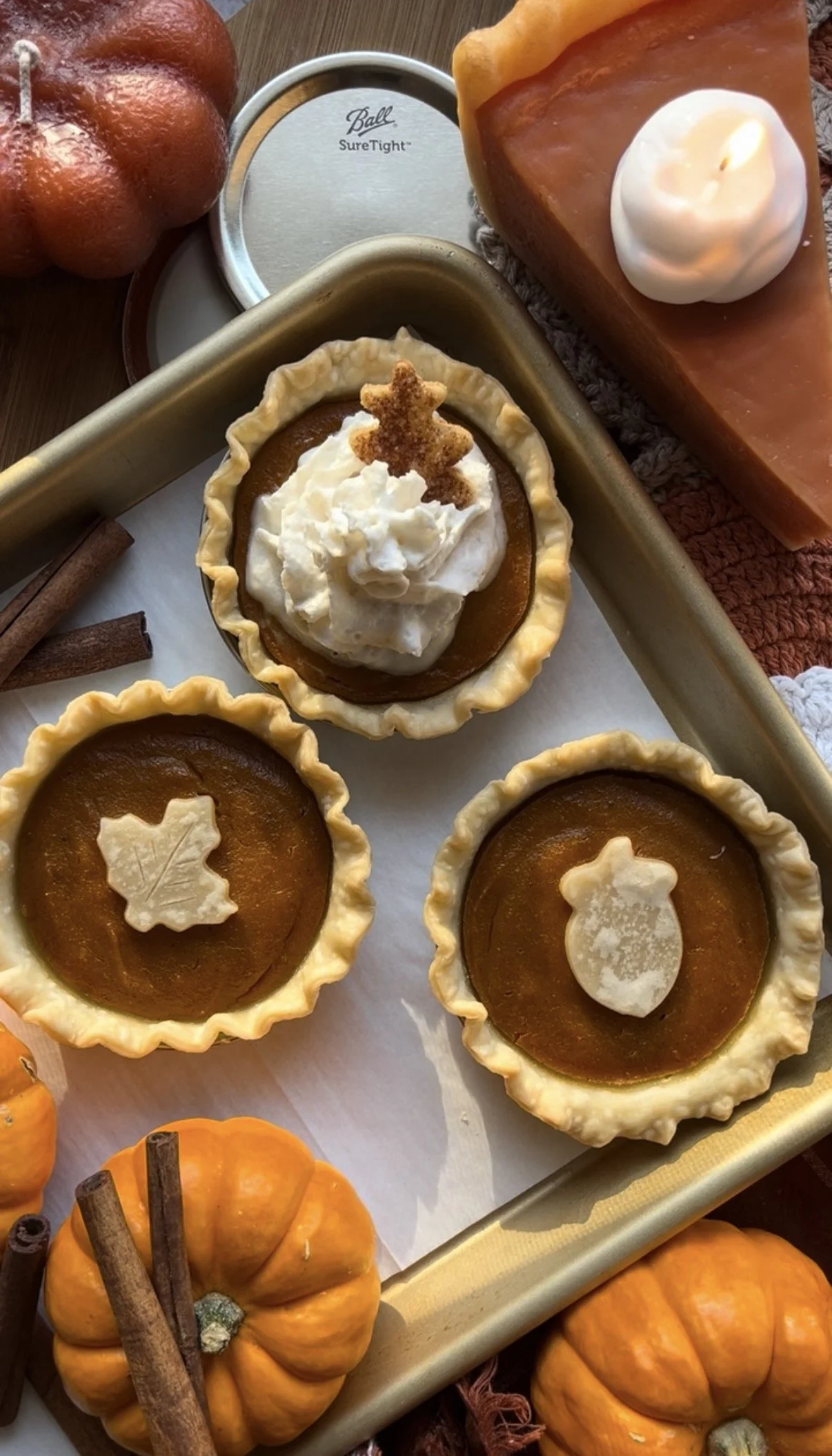 Mini Pumpkin Pies