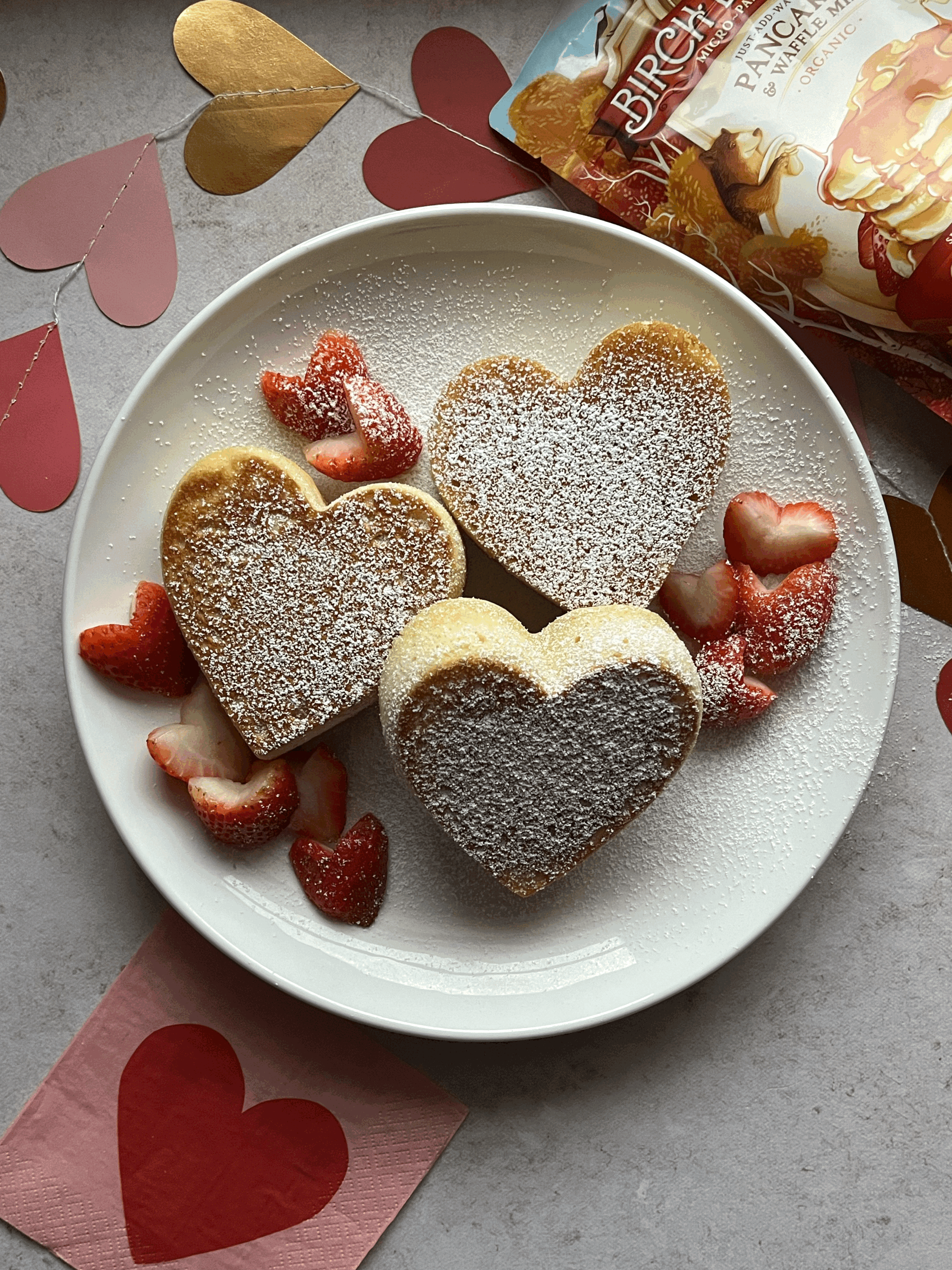 Heart Pancakes