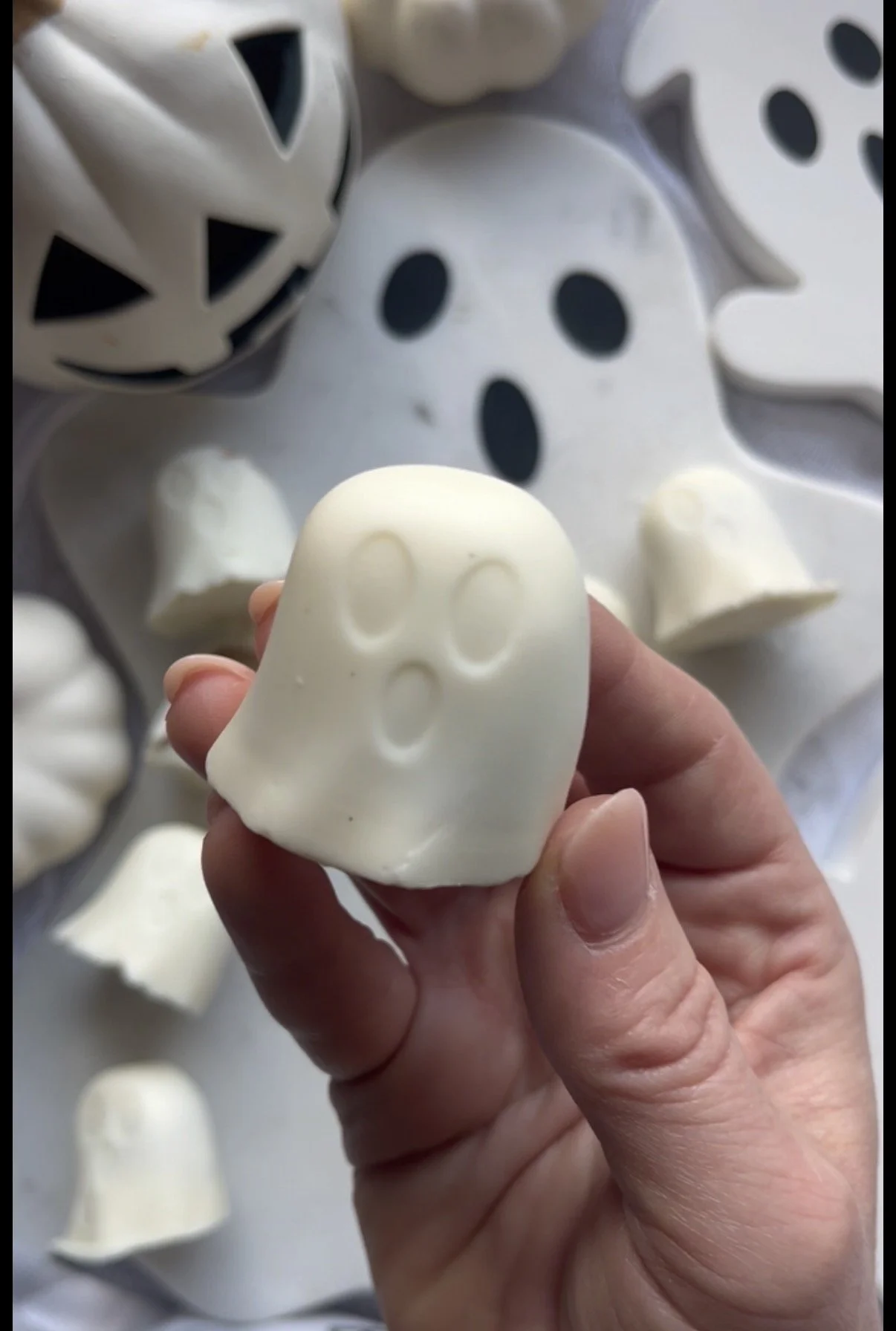 Ghost Peanut Butter Bites