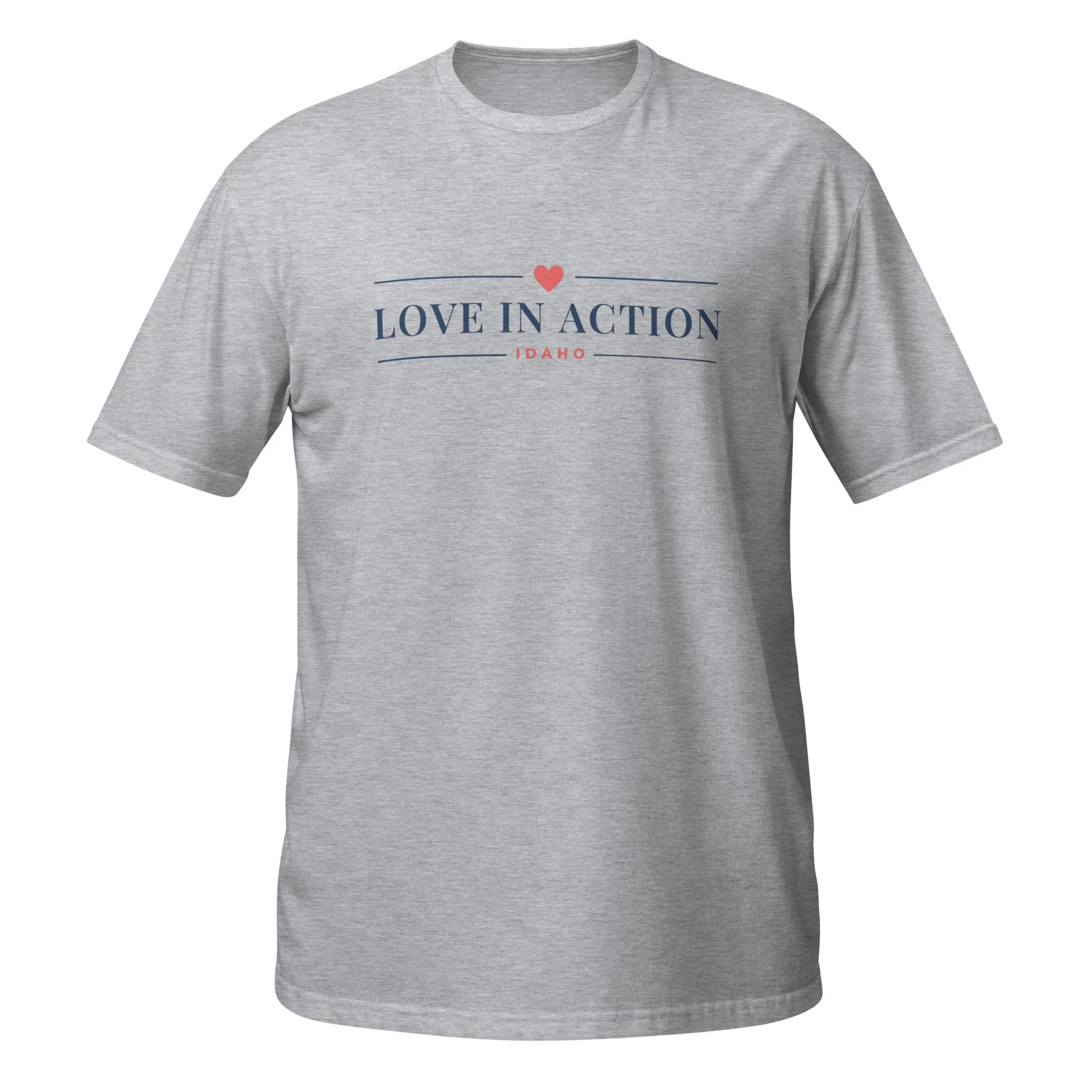 Logo with 1 John 3:18 (Grey)