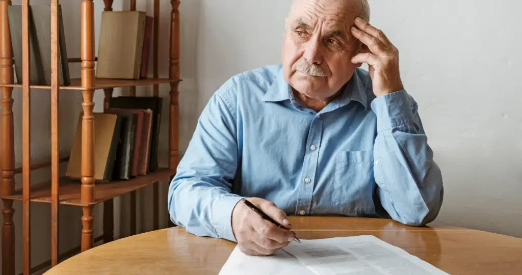 Help an elderly man keep his home