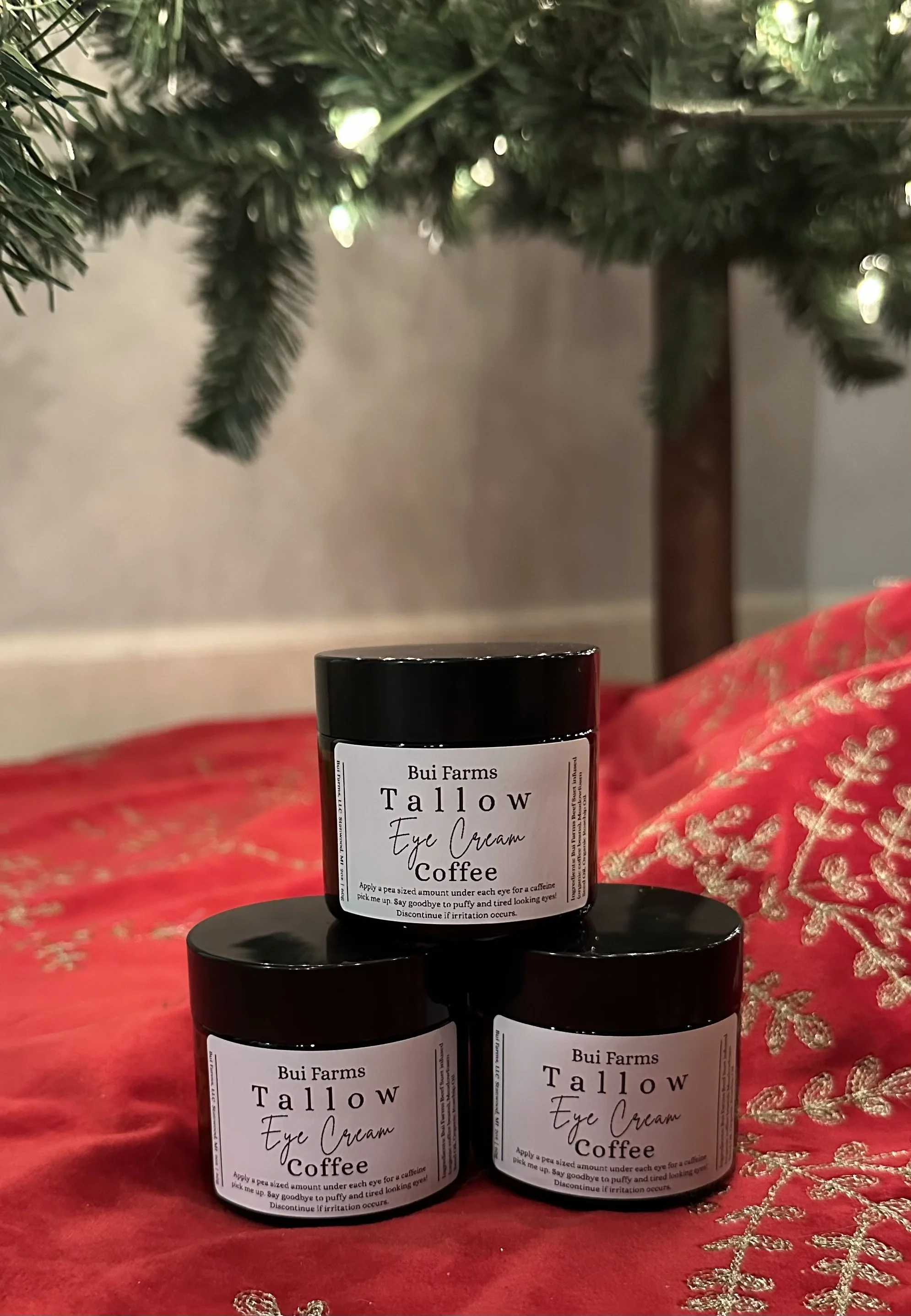 Tallow Caffeine Eye Cream