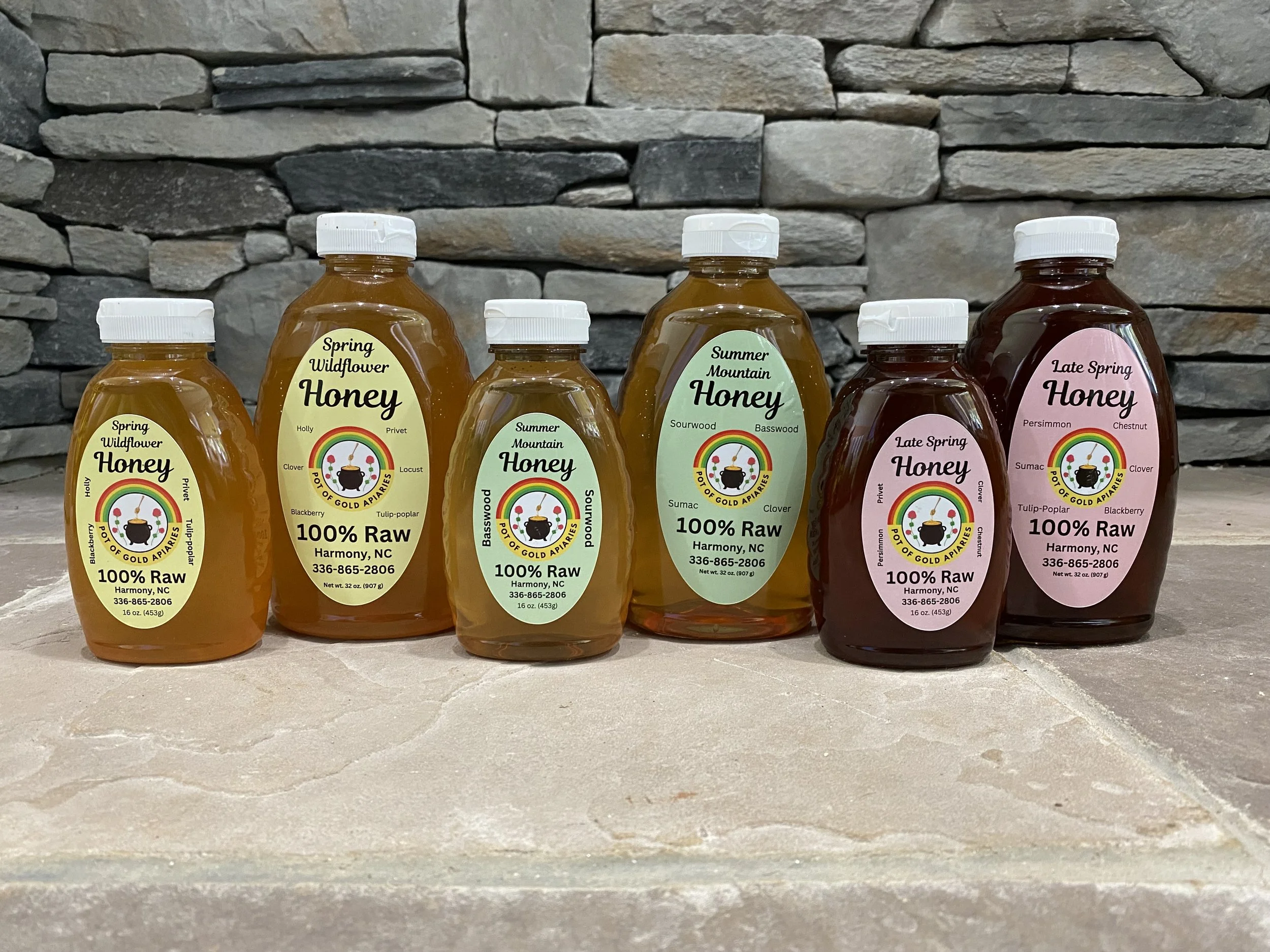 1 lb. Honey Bottle