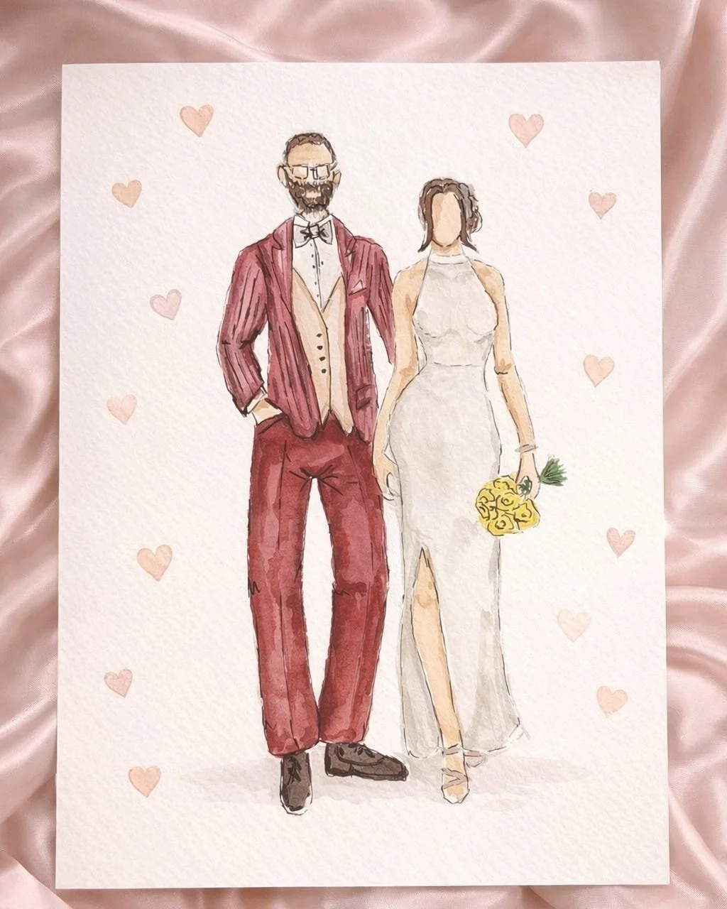 Looking for the perfect Valentine&rsquo;s gift? 🌹

Why not surprise your loved one with a bespoke watercolour portrait, hand-painted from your photo ❤️

Thoughtful, romantic, and completely one-of-a-kind &mdash; a beautiful way to say I love you thi