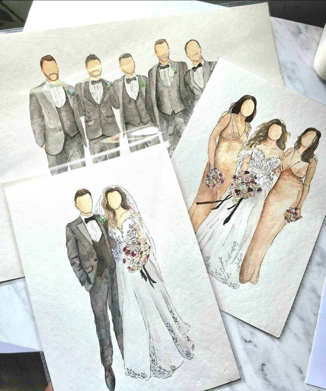 Looking for a wedding favour your guests won&rsquo;t leave behind? 💒

Our live illustrated keepsakes are painted by hand on the day, capturing outfits, smiles, and memories in a timeless piece of art ✨

A beautiful reminder of your wedding, long aft