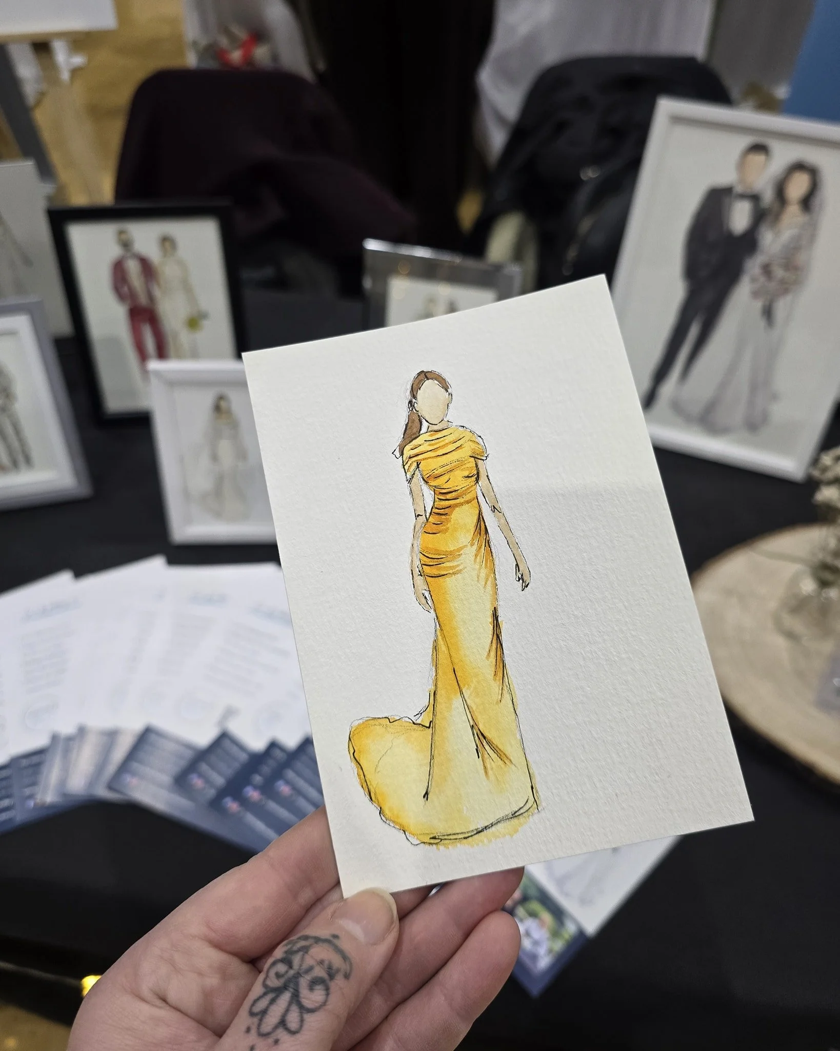 A keepsake they&rsquo;ll treasure long after the day is over ✨

Live hand-painted illustrations for any occasion.

Get in touch now to see what we can do to make your event memorable 🤍

#eventillustration #weddingillustration #wedding #illustrations