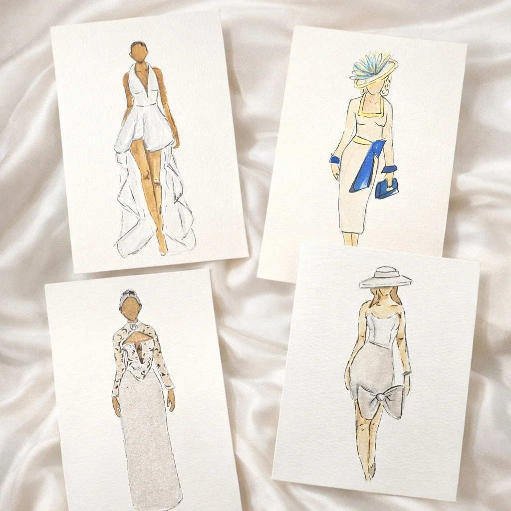 Which is your favourite white dress? 🤍✨

#whitedress #fashion #fashionillustration #illustration #painting