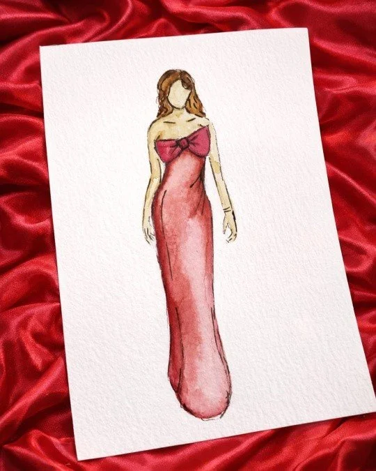 Which colour of the rainbow are you? 🌈✨

#fashion #fashionillustration #weddingfavor #weddingillustrator #liveartist