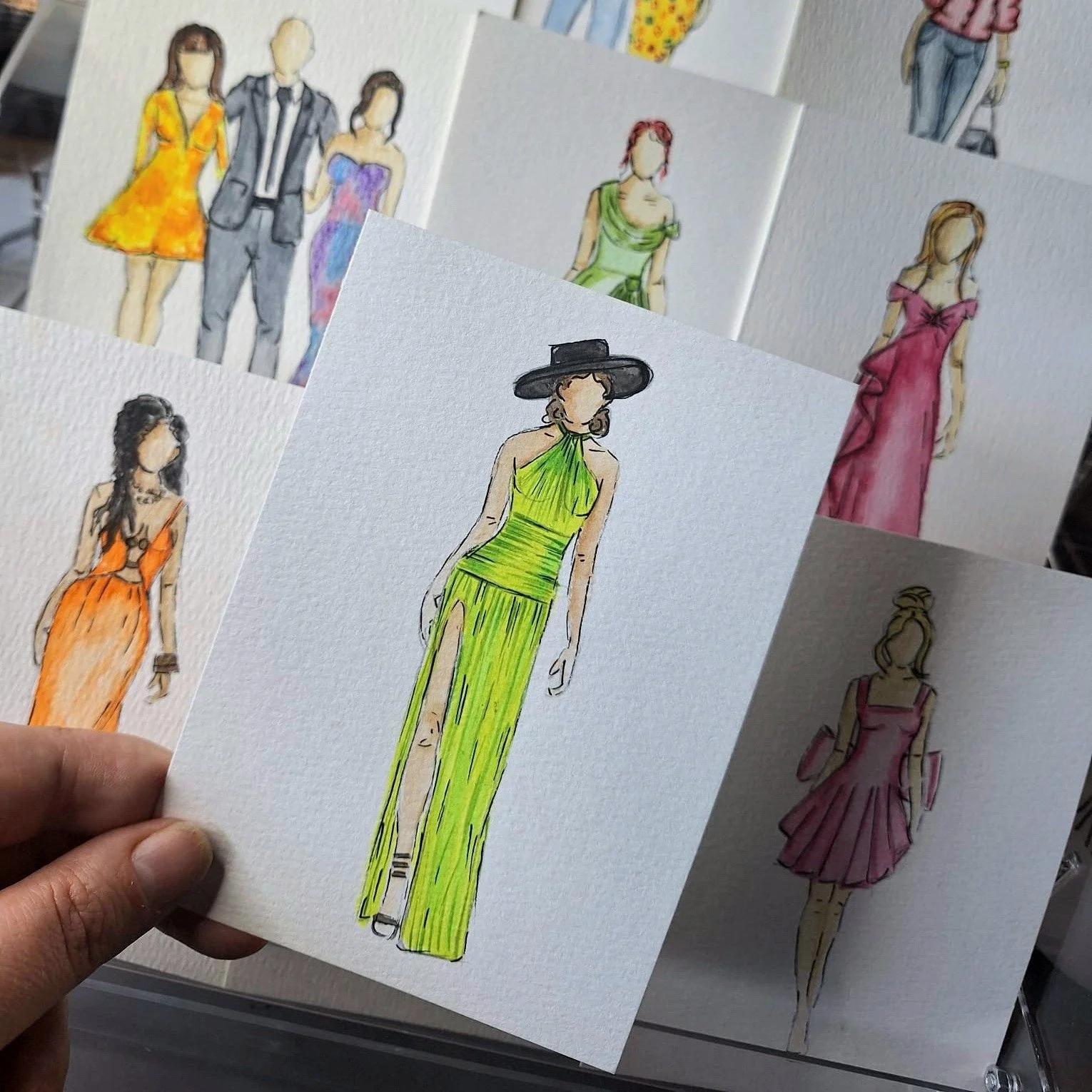 Could you pull this outfit off? 🤠✨

One of Ele's quick 7min illustrations. This is the detail you will be getting at our live events as we have so many to do on the day 🤍 we try to add as much detail as possible in the time we get allocated ✨

#liv