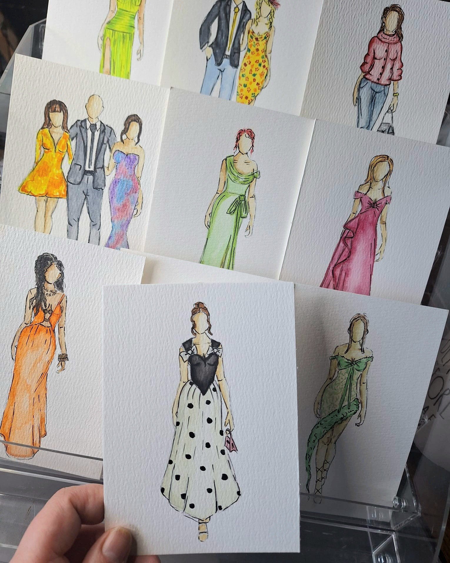 ✨ LIVE ILLUSTRATION ✨

Our live illustrations take around 6&ndash;8 minutes per person. We work quickly during the event to capture as many guests as possible within our allocated time, while still adding as much detail and character as we can to eve