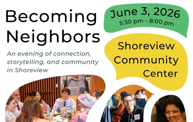 Becoming Neighbors: Shoreview Story Stitch Community Gathering