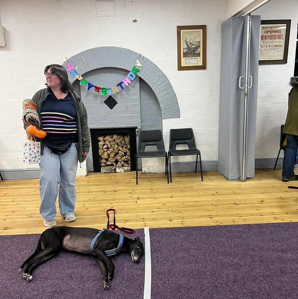 Happy birthday to the lovely Elle 🩷

Elle is one of our more confident hounds who truly knows her own mind. She has a wonderful relationship with Sam, and while she carries herself with confidence, there&rsquo;s also a real sensitivity with Sam that
