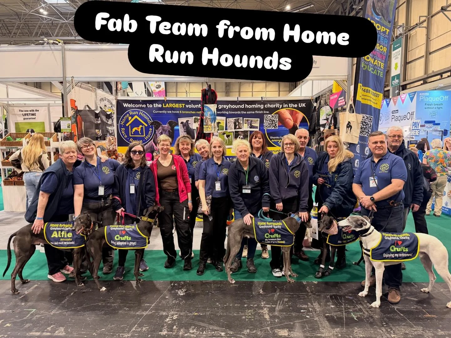 Day 3 at @crufts 
Lovely to see so many fabulous people and hounds!