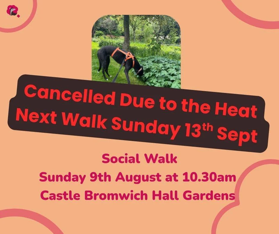 The social walk on Sunday has been cancelled due to the heat. 

Our next walk will be on Sunday 13th September at 10.30am
@castlebromwichhallgardens