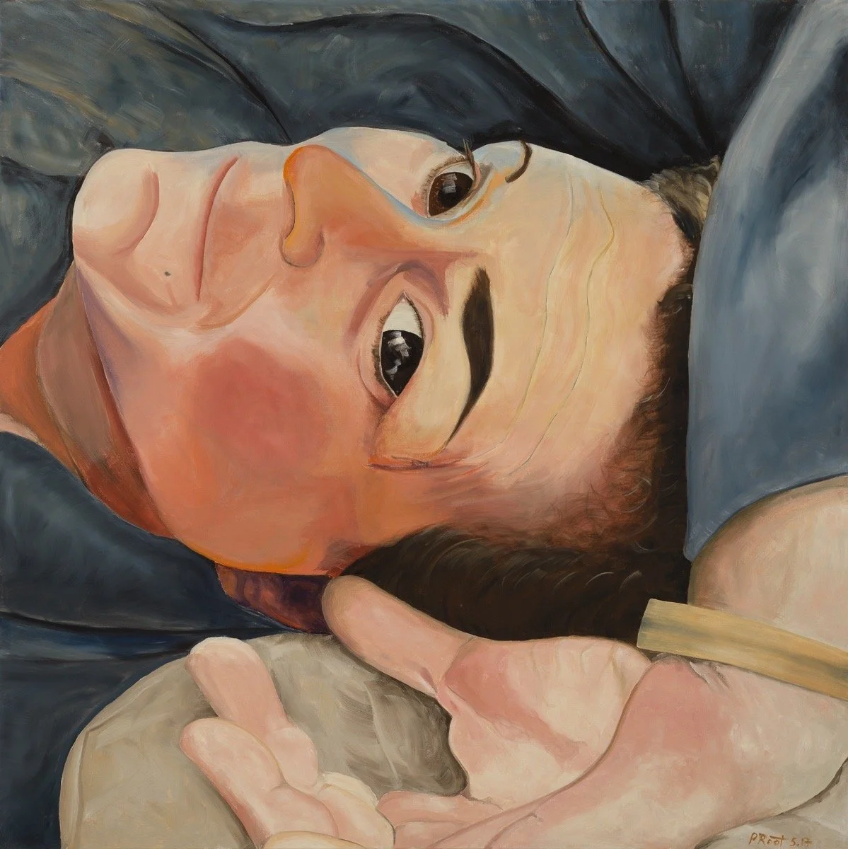 Nat in the Afternoon 2; oil on canvas