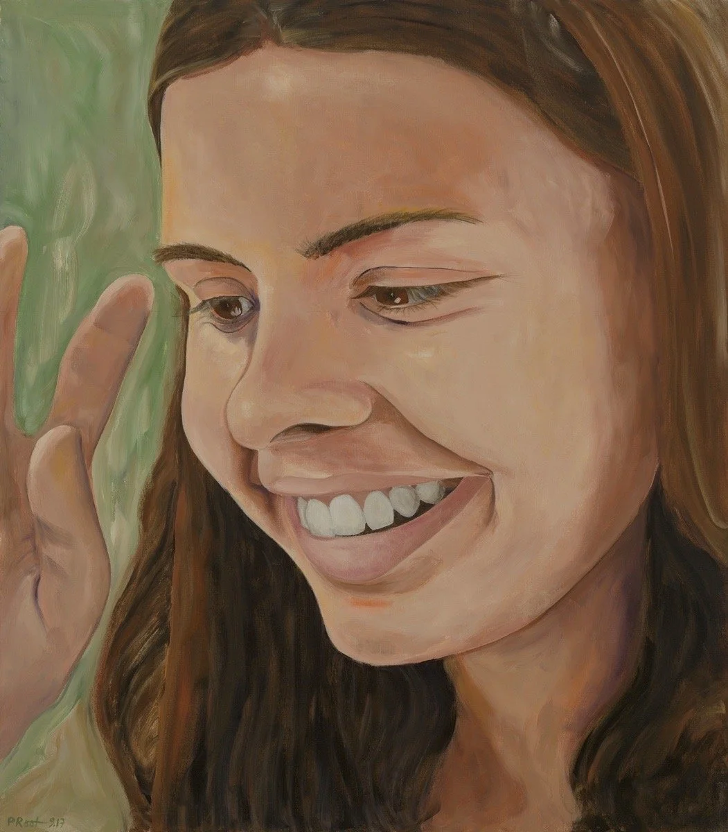 Olivia; oil on canvas