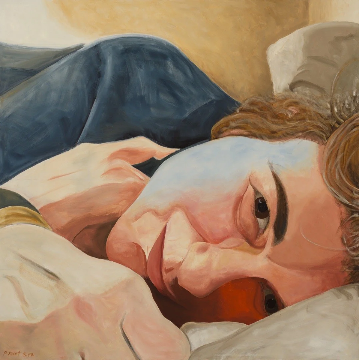Nat in the Afternoon 1; oil on canvas