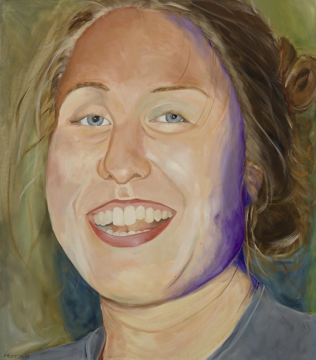 Katie; oil on canvas