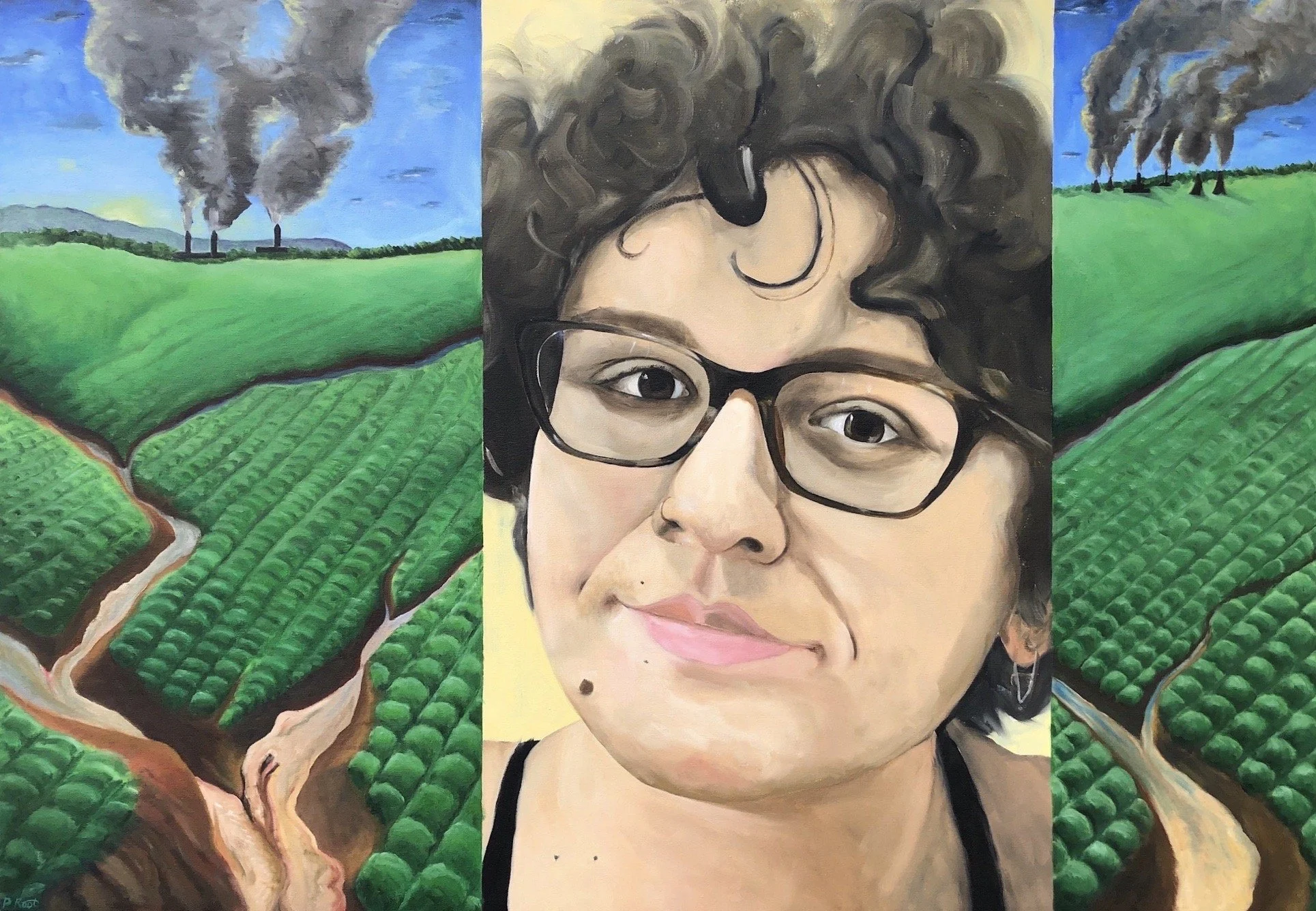 Irene; oil on canvas