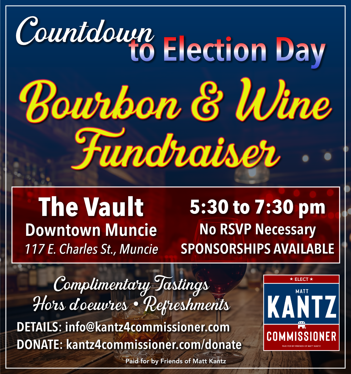 Countdown to Election Day Fundraiser