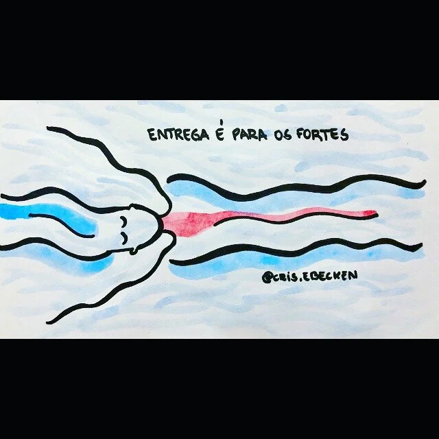 A água mais quente