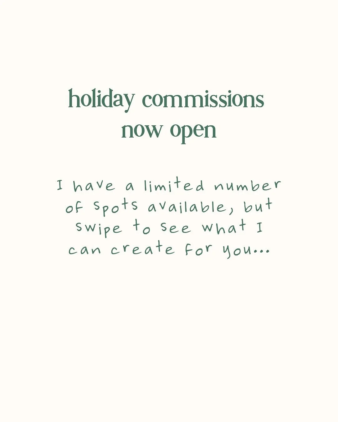 Holiday commissions are now open!  I was painting for people right up to the 24th last year and I&rsquo;m vowing to learn from my mistakes! Message me early to create special watercolor gifts for family and friends.  I&rsquo;ve got a limited number o