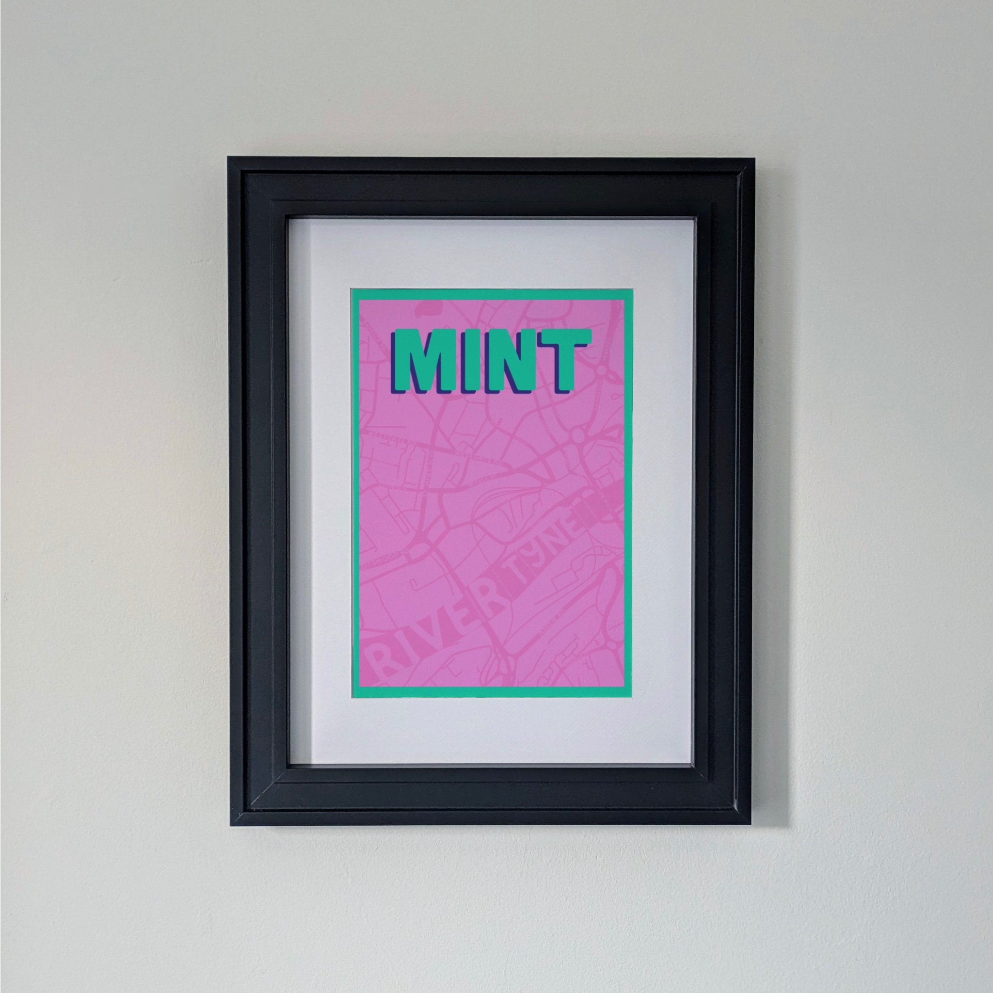 Mint - Newcastle map
