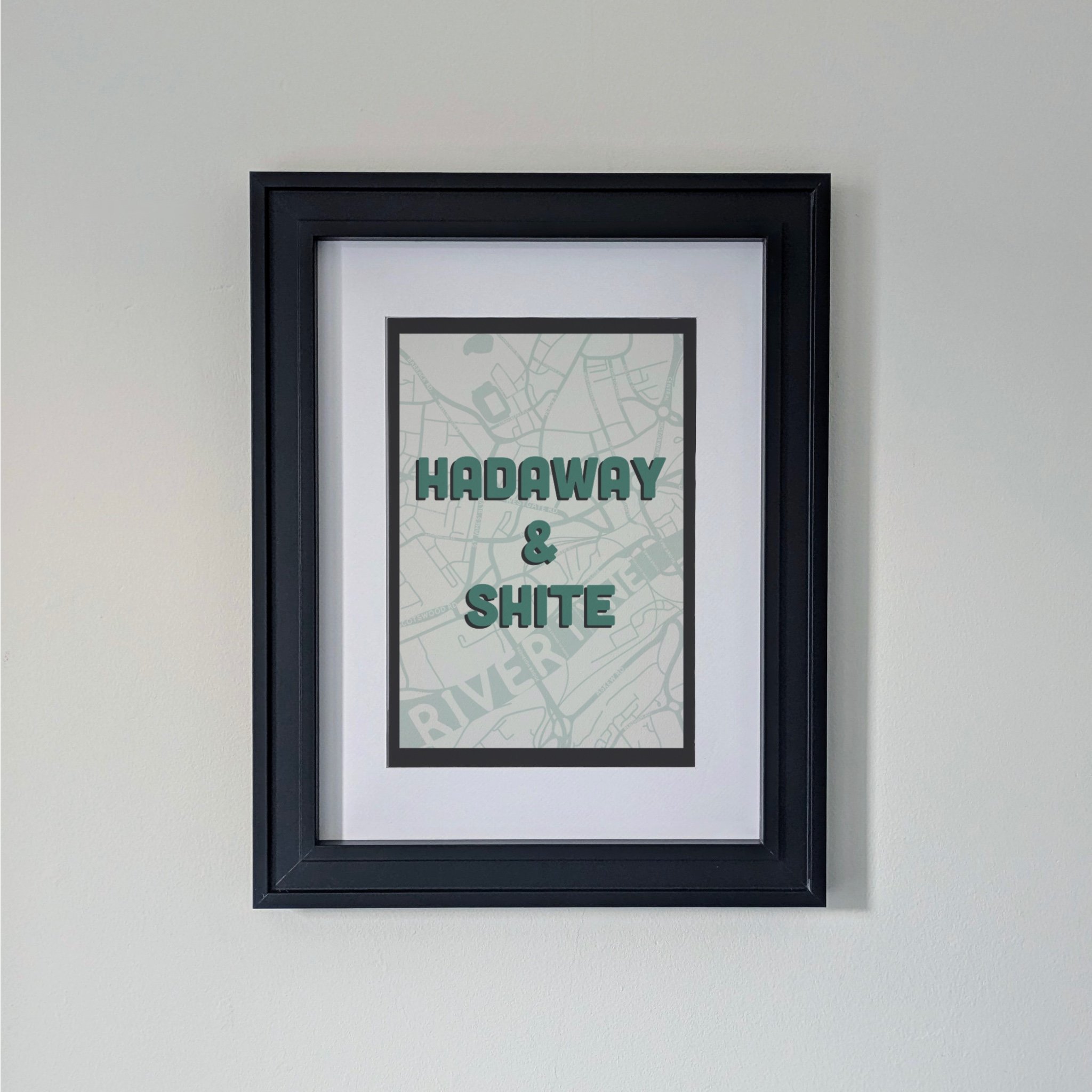 Hadaway & shite - Newcastle map