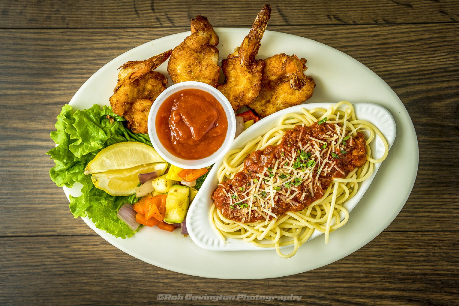 Robintino's food photography, by Rob Covington.