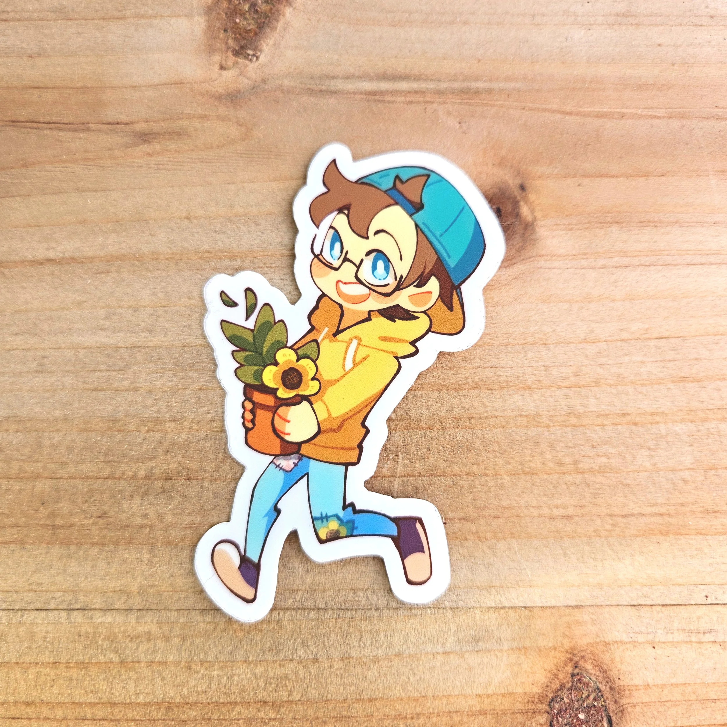 Momo Plant Delivery Sticker