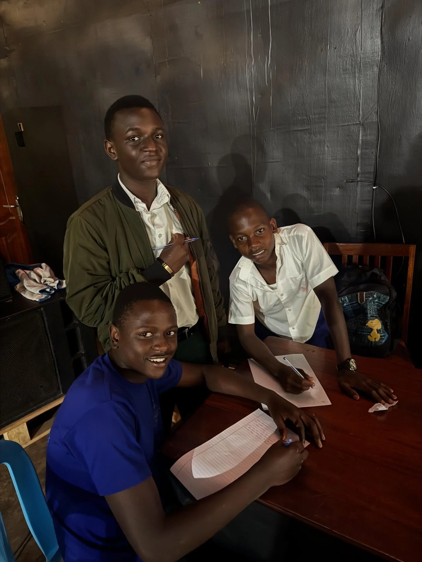 Today our students have gathered to write letters of appreciation to their sponsors. Can&rsquo;t thank our sponsors enough! You&rsquo;re changing lives!